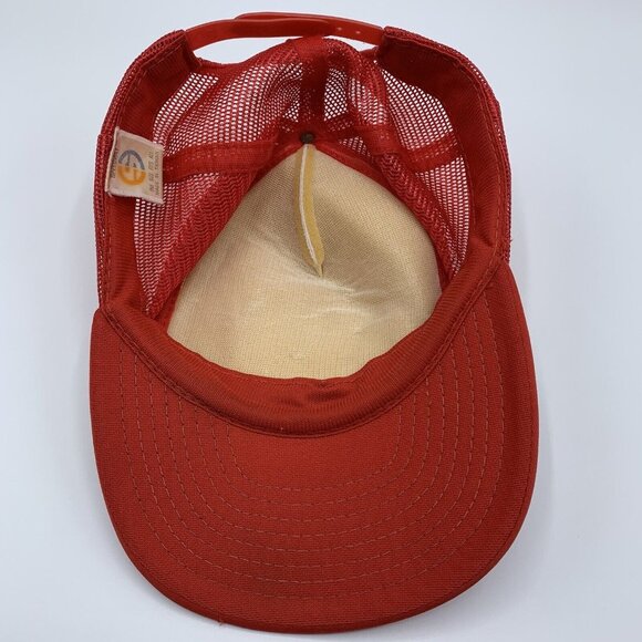 Vintage Valvoline Tracker Hat Cap Embroidered Patch Snapback Mesh Back Speedway - Picture 9 of 11